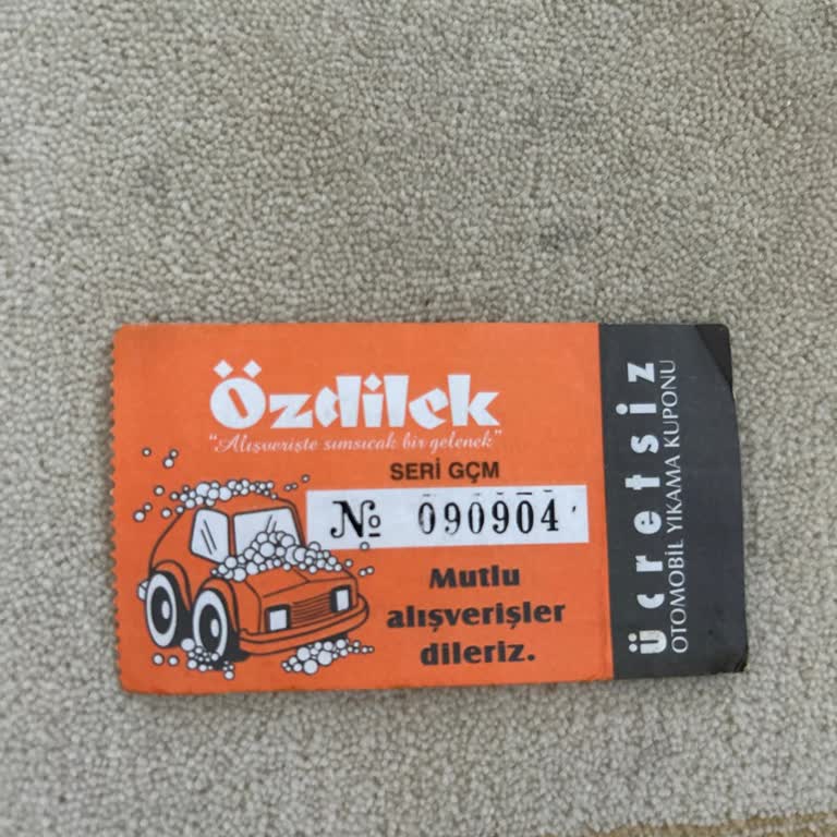 Yıkama Fişimin Geçersiz Sayılması Nedeniyle Mağduriyet Yaşadım