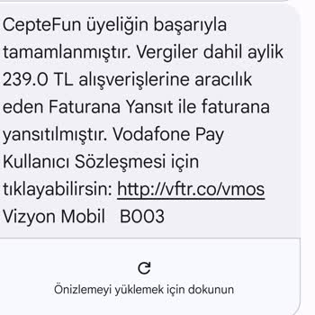 Onaysız Ceptefun Aboneliği Ve Haksız Ücret Talebi
