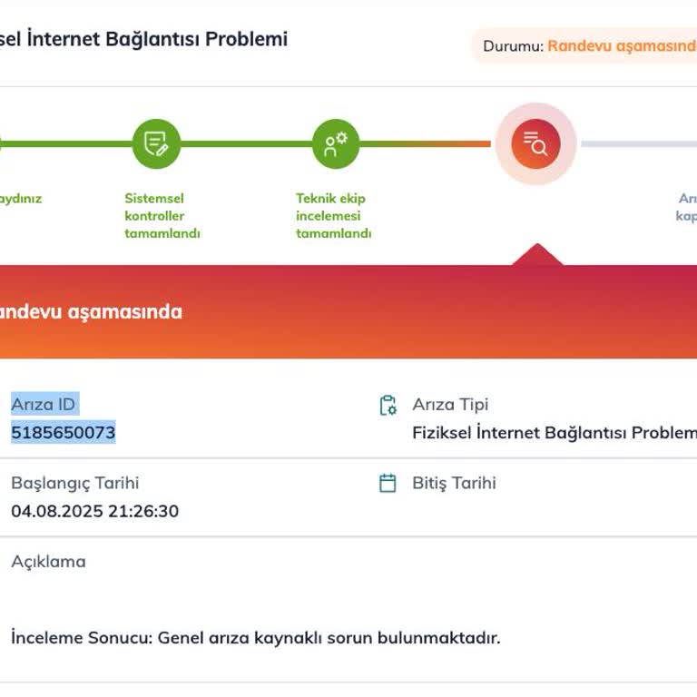 Uzun Süreli İnternet Kesintisi Nedeniyle Mağduriyet Ve Yetersiz Destek