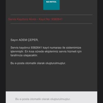 Kumtel Ankastre Montajında Gecikme Ve İletişim Sorunu