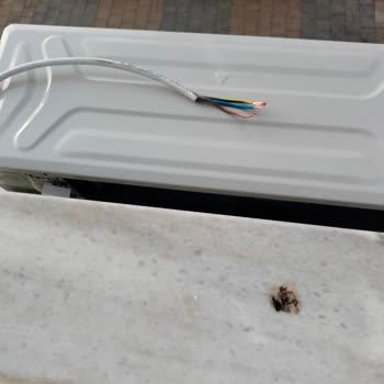 Klima Montajında Özensiz Hizmet Ve İletişim Sorunu