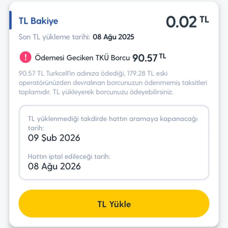 Turkcell Bakiyem Telsiz Kullanım Ücreti İçin Kullanılmadı Müşteri Hizmetleri Çözüm Sunmadı