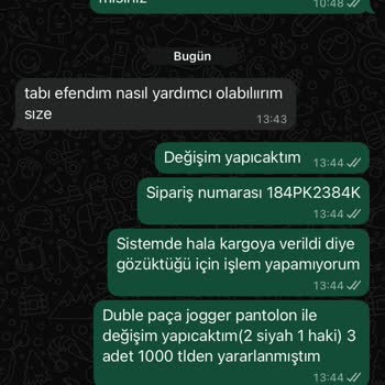 Ürün Değişim Talebine Yanıt Alamıyorum İletişim Yetersizliği Mağduriyet Yaratıyor