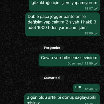Ürün Değişim Talebine Yanıt Alamıyorum İletişim Yetersizliği Mağduriyet Yaratıyor