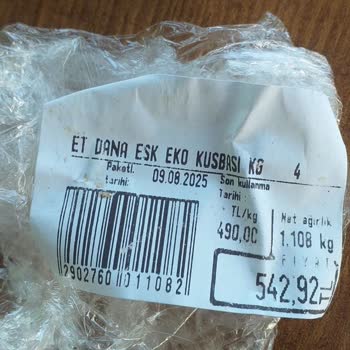 Aldığım Kıyma Eve Geldiğimde Kötü Kokuyordu