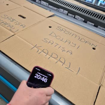 A101 Doğanyurt Şubesinde Buzluk Ürünlerinin Kapanış Saatinden Önce Satılmaması