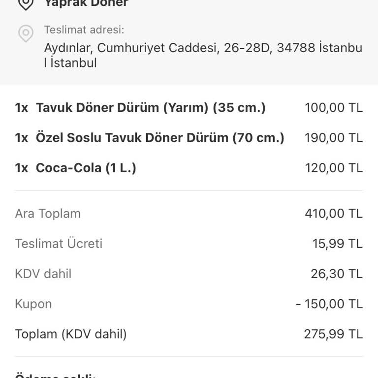 İptal Edilen Siparişin Ücreti İade Edilmiyor, Mağduriyet Yaşatılıyor