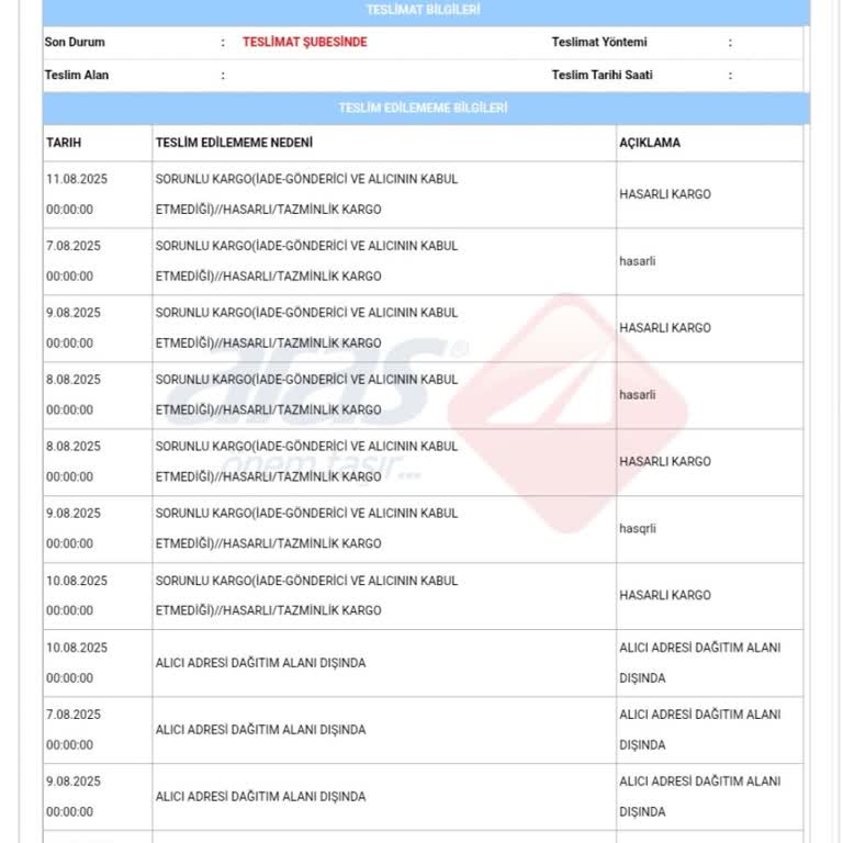 Kargom Günlerdir Şubede Bekliyor, Hiçbir Destek Alamadım!