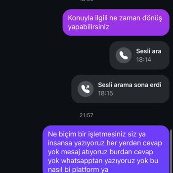 Yanıltıcı Beden Tablosu Ve İade Taleplerine Cevap Verilmiyor