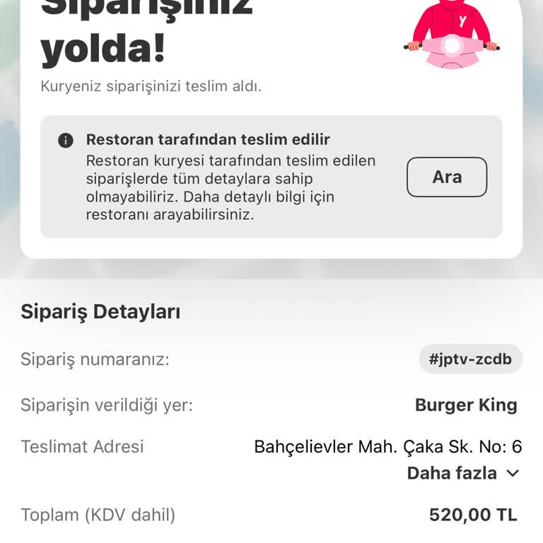 Ne Sipariş Var Ne Destek: Mağdur Edildim