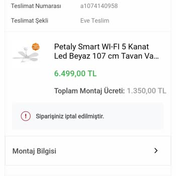 Koçtaş’tan Siparişim Gönderilmedi, Ücret İadem Yapılmadı!