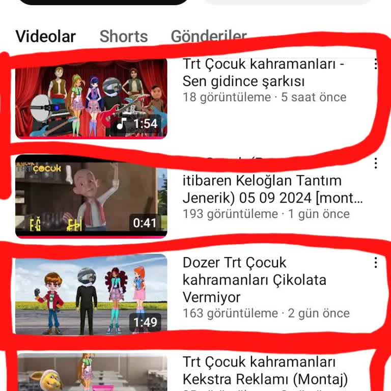 Kanalımızdan İzinsiz Video Paylaşımı Yapılıyor!