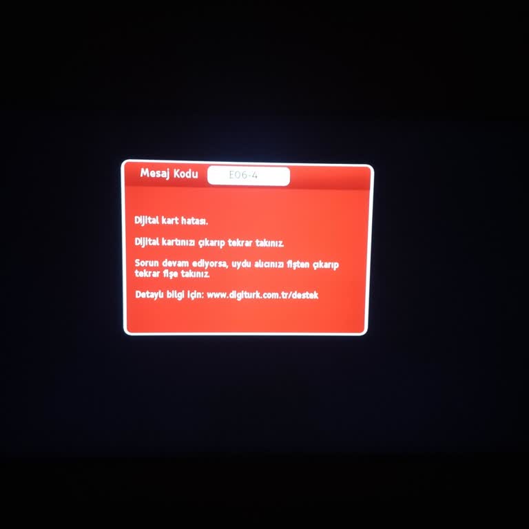 Kurulumdan Sonra Digiturk Yayını Alamıyor Teknik Destek Bulamıyorum