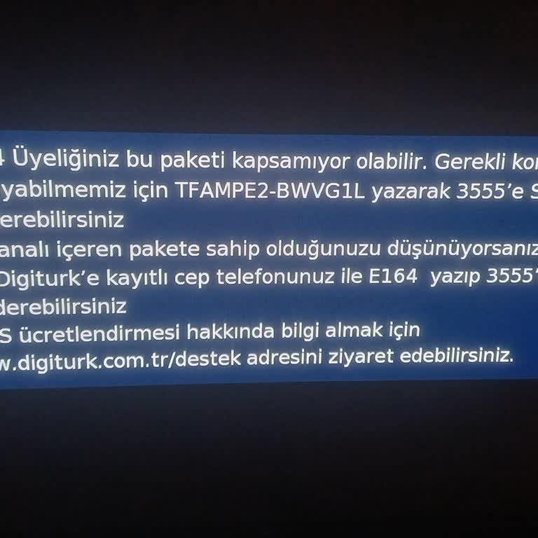 Digiturk 77. Kanal 3 Gündür Kapalı, Müşteri Hizmetlerine Ulaşılamıyor