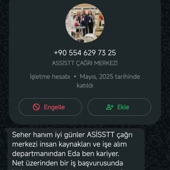 Kimlik Bilgilerimin Güvenliği Tehlikede: WhatsApp Üzerinden Şüpheli İş Başvurusu Deneyimi