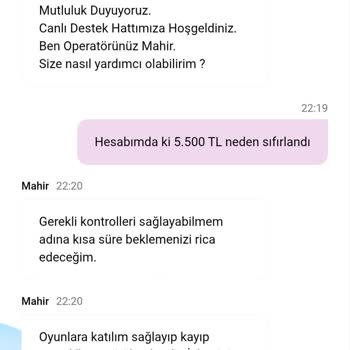 Onwin Hesabımda Sebepsiz Bakiye Sıfırlanması Ve Destek Eksikliği