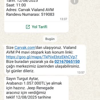 Carvak'tan Satışta Ön Fiyatın Sebepsiz Düşürülmesi Ve İletişim Sorunu