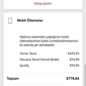 Vodafone Faturama Onayım Olmadan İtunes Store Ücretleri Yansıtılıyor, Çözüm Sunulmuyor