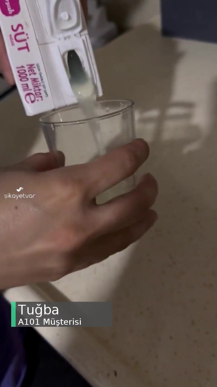 A101 Bozuk Uzun Tarihli Süt! videonun kapak resmi