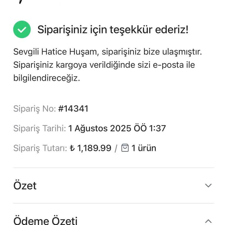 Siparişim Ulaşmadı, İletişim Yok Ve Ücret İadesi İstiyorum