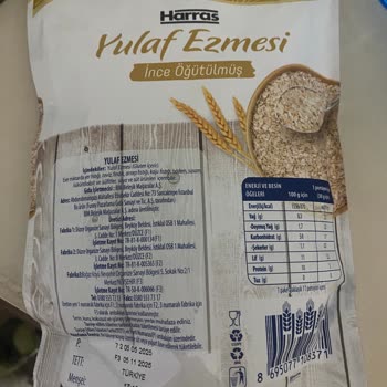 Yulaf Ezmesinden Şüpheli Madde Çıkması Ve İade Talebi