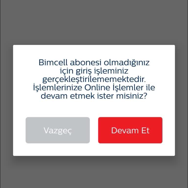 Bimcell Uygulamasına Giriş Yapamıyorum, Mağduriyetim Çözülemiyor