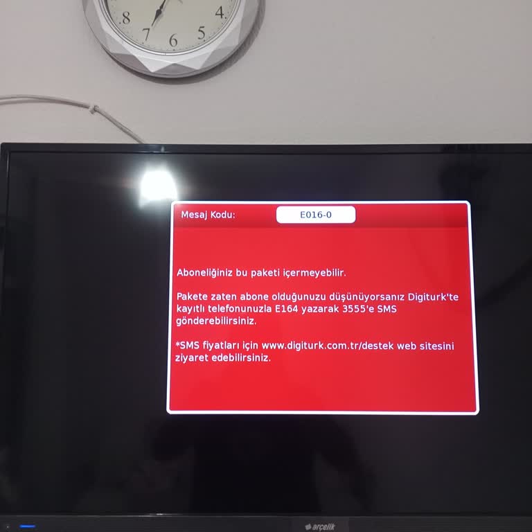 Maç Saatlerinde Sürekli E016-0 Hatası Ve Yayın İzleyememe Mağduriyeti