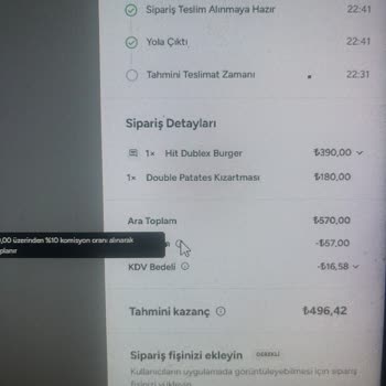 Yemeksepeti'nin Yüksek Komisyon Ve Ekstra Kurye Ücretleri Rekabeti Zorlaştırıyor