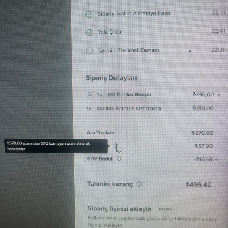 Yemeksepeti'nin Yüksek Komisyon Ve Ekstra Kurye Ücretleri Rekabeti Zorlaştırıyor
