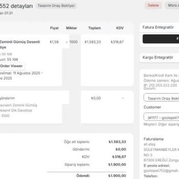 Yanlış Basılan Davetiyeler İçin Ek Ücret Talebi Ve Çözüm Bulunamaması