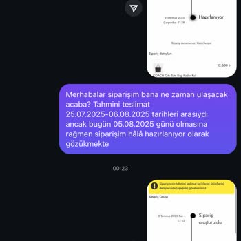 Siparişim Teslim Edilmedi Satıcıdan Geri Dönüş Alamıyorum