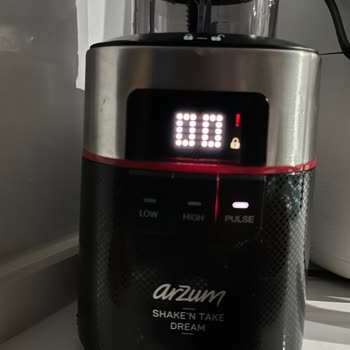 Yeni Aldığım Arzum Shaken Take Dream Cihazı 3. Kullanımda Arızalandı