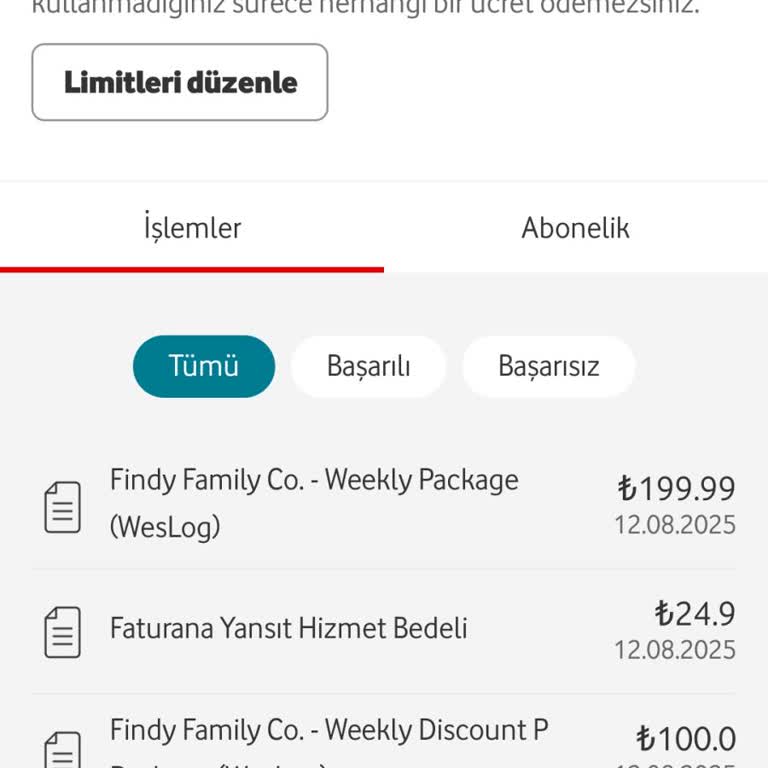 Onayım Olmadan Faturama Mobil Ödeme Ücreti Yansıtıldı Mağduriyetim Giderilmiyor