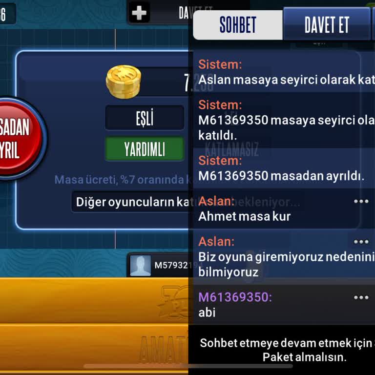 Okey Plus'ta IP Sorunu Nedeniyle Arkadaşla Oynayamıyorum