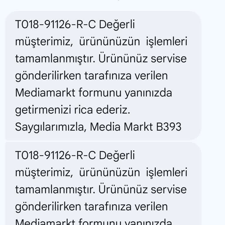 Onarılan Ürün 12 Gündür Teslim Edilmiyor, Sorun Çözülmüyor