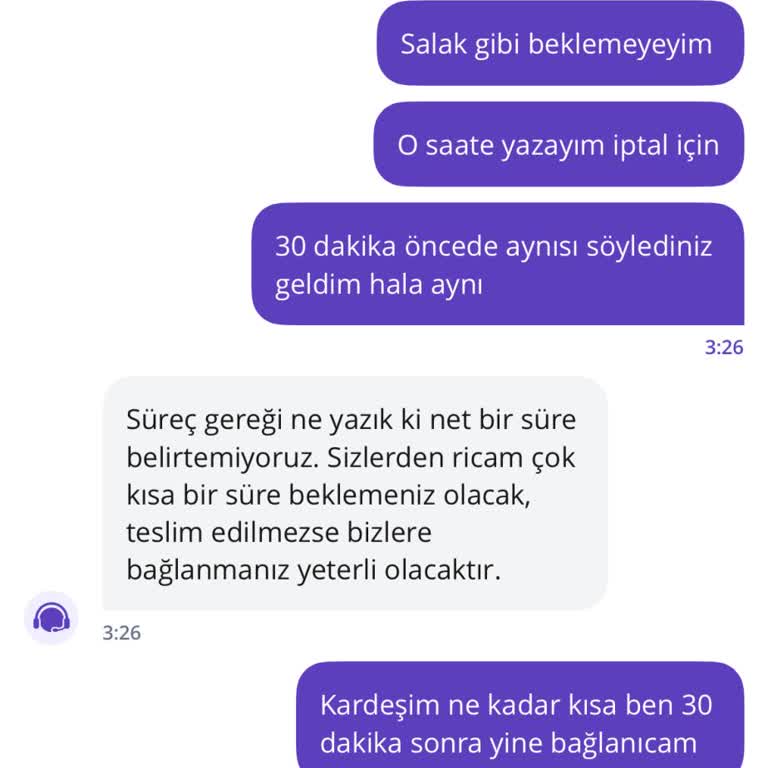 Teslim Edilmeyen Siparişe Çözüm Sunulmuyor: Ne İptal Ne İade!