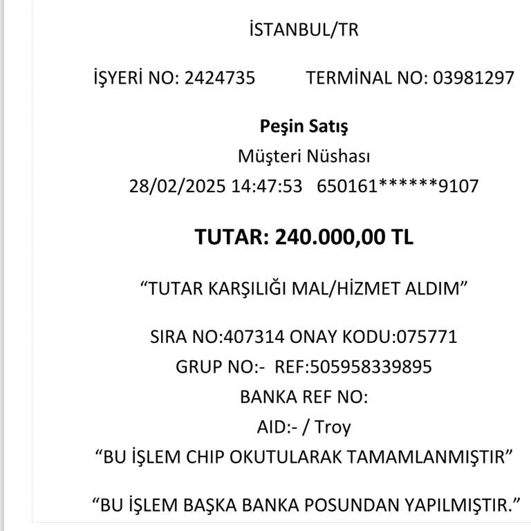 6 Aydır İade Edilmeyen 295.000 TL Paramı Geri Alamıyorum!