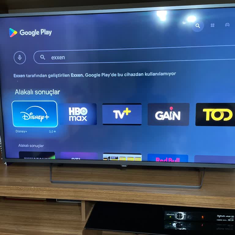 Philips TV'de Exxen Uygulamasının Kaybolması Ve Destek Alınamaması