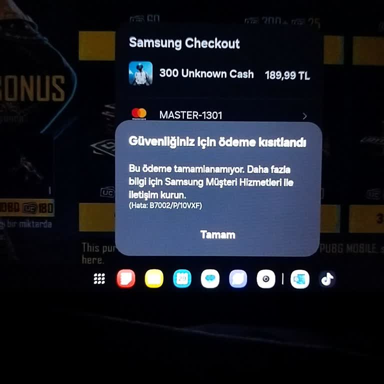 Galaxy Store Üzerinden PUBG Mobile Ödemesi Gerçekleşmiyor, Müşteri Hizmetleri Çözüm Sunmuyor