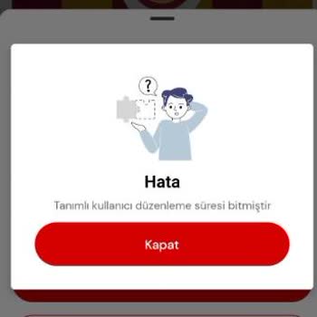 Kişi Tanımlama Süresi Erken Kapandı Mağduriyet Yaşıyorum