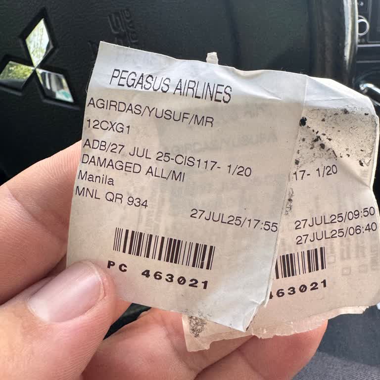 Bagaj Teslim Sorunu Nedeniyle Manila Uçuşumu Kaçırdım, Mağduriyetim Giderilmiyor