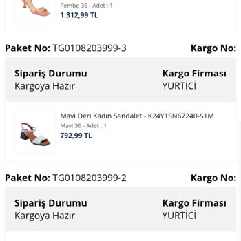 Tergan İnternet Alışverişimde Kargo Ve İade Mağduriyeti Yaşadım