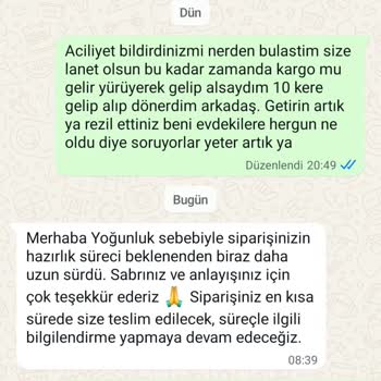 Sipariş Verdim, Ürün Bir Ay Geçti Hâlâ Teslim Edilmedi!