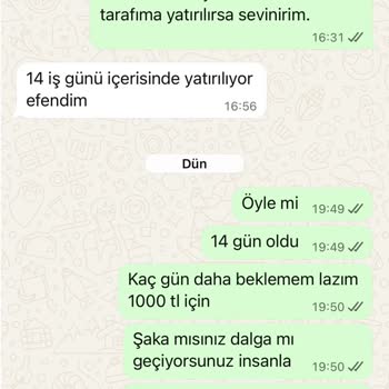 İade Tutarım 16 Gündür Hesabıma Yatırılmadı, Mağdur Ediliyorum