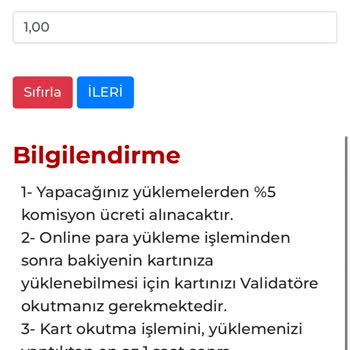 Bolu Belediyesi Yüksek Kart Ücreti Ve Online Dolumda Komisyon Şikayeti!