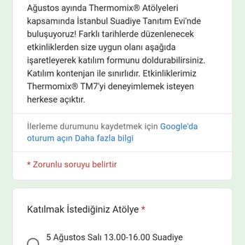 Thermomix Tanıtım Atölyesinde Amatör Ve Kalitesiz Yaklaşım