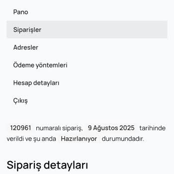 Siparişim Ne Zaman Gelecek Bilgi Alamıyorum