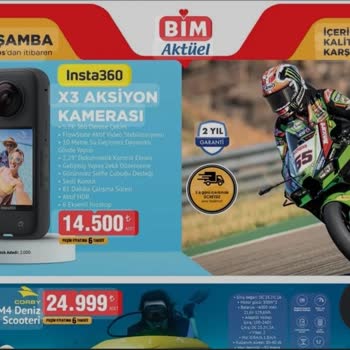 BİM'den Alınan Insta360 X3 Siparişimde Teslimat Ve Bilgilendirme Sorunu Yaşadım