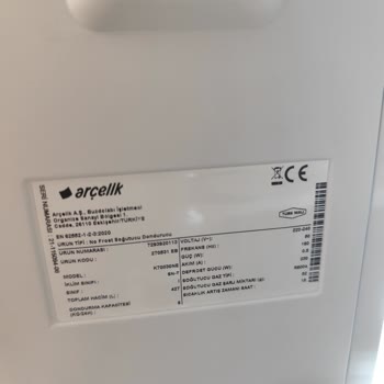 Arçelik Buzdolabında Garanti Kapsamında Çözülmeyen Derin Dondurucu Sorunu
