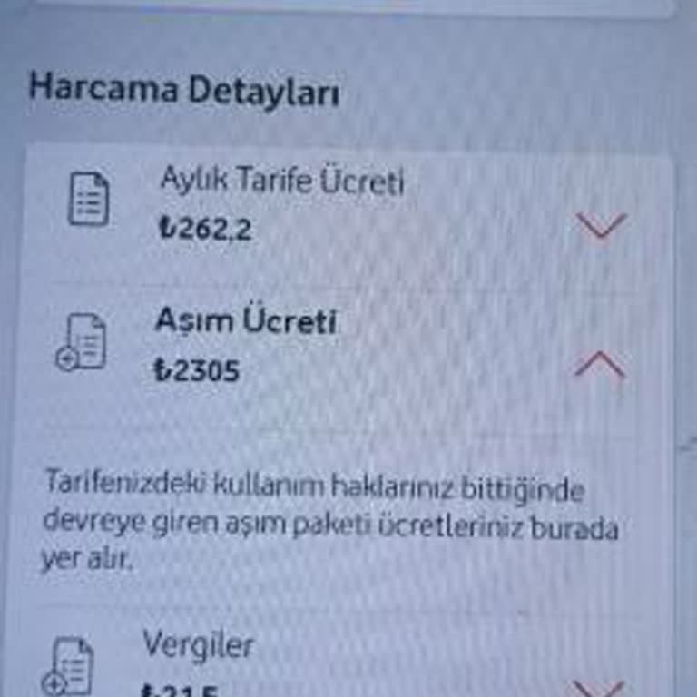 Vodafone Yeni Bütçe Dostu Tarifede Haksız Aşım Ücreti Ve Fatura Şoku